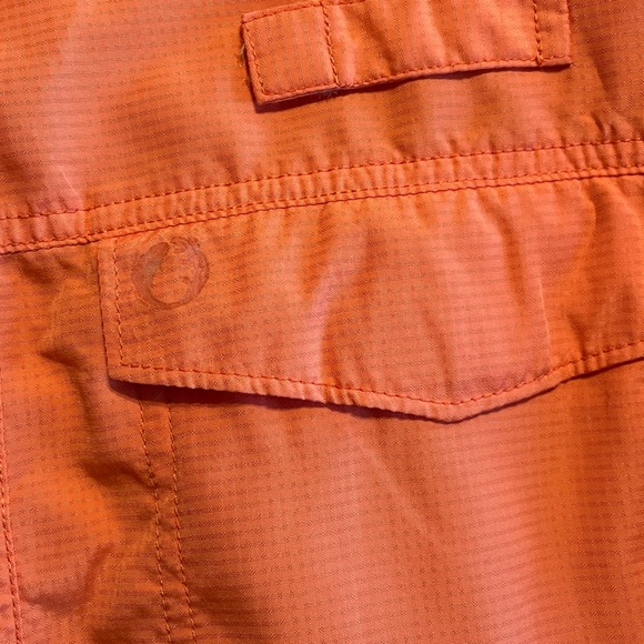3/$15 The American Outdoorsman men size XXL button down orange creamsicle - Picture 7 of 7